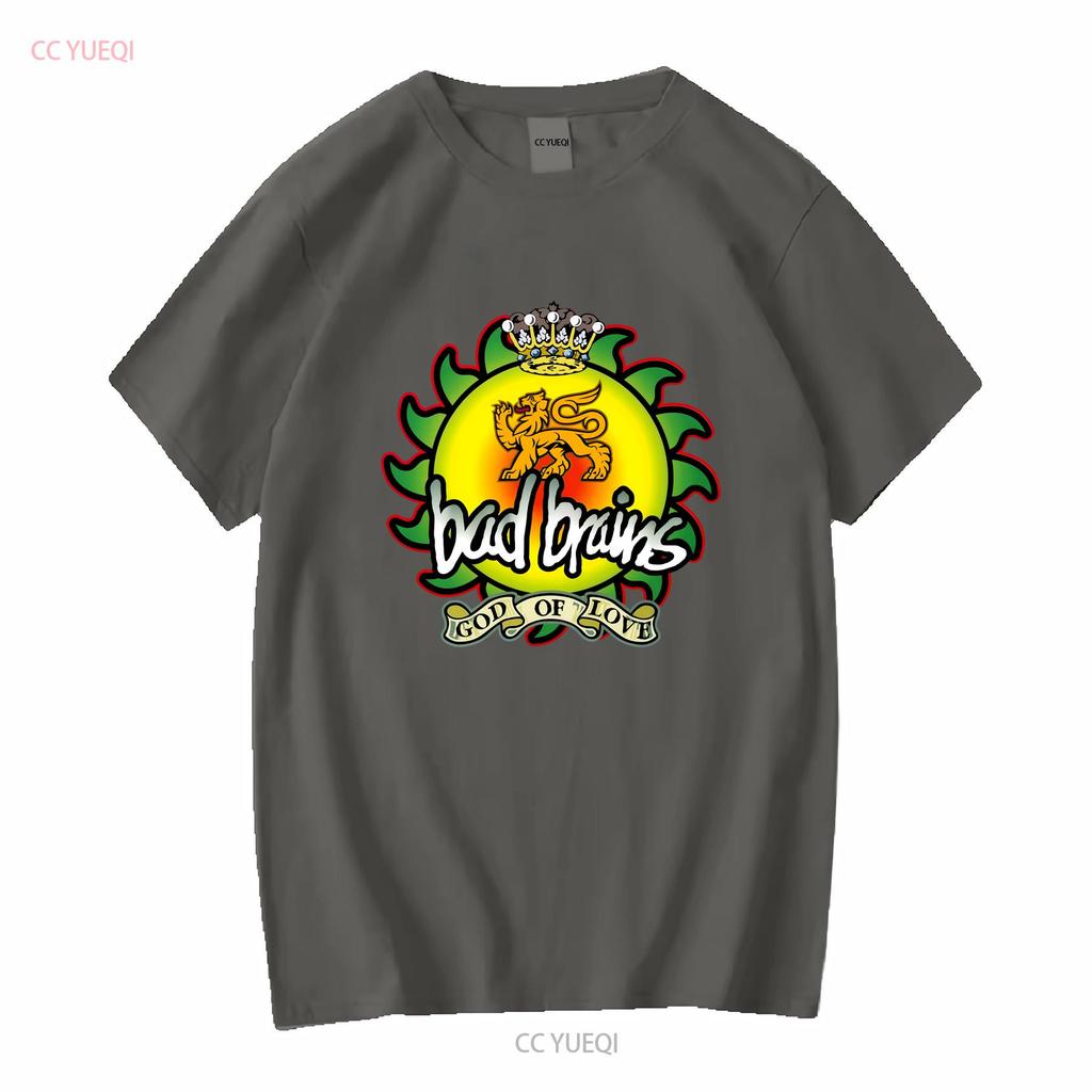 NEW Bad Brains God Of Love Black All Size T Shirt HE04 vintage Washed Unisex Slightly homme graphic streetwear Comfortable