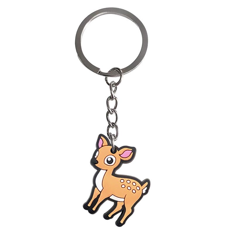 Cute Crocodile & Koala Animal Keychain Pendant for Backpacks