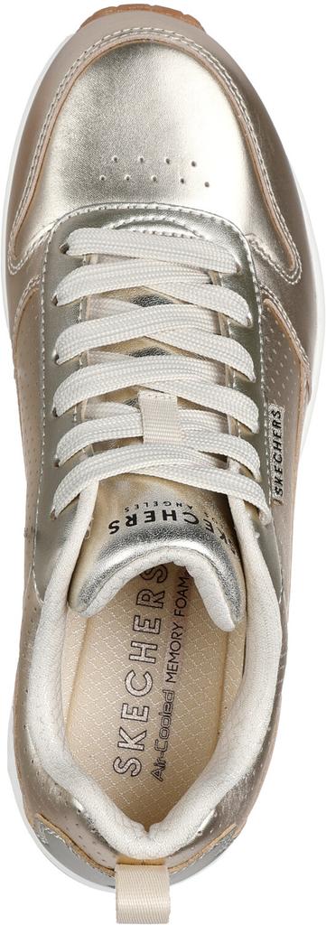 Skechers Uno - Metallixs Женские кроссовки цвета шампанского