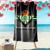 Real Betis Print Beach Towel, Large Soft Quick Dry Towel for Beach Camping Swimming
