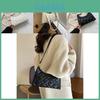Trendy 2023 Winter Fashion Shoulder Bag Stylish Pu Leather Underarm Bag For Women
