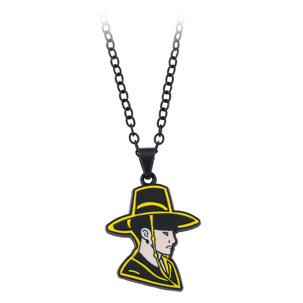 K-Pop Dämonenjäger Halskette, Rumi Jino Dreapy Tiger Anhänger, KPop Anime Cartoon Charakter Schmuck, Unisex Geschenk für Fans