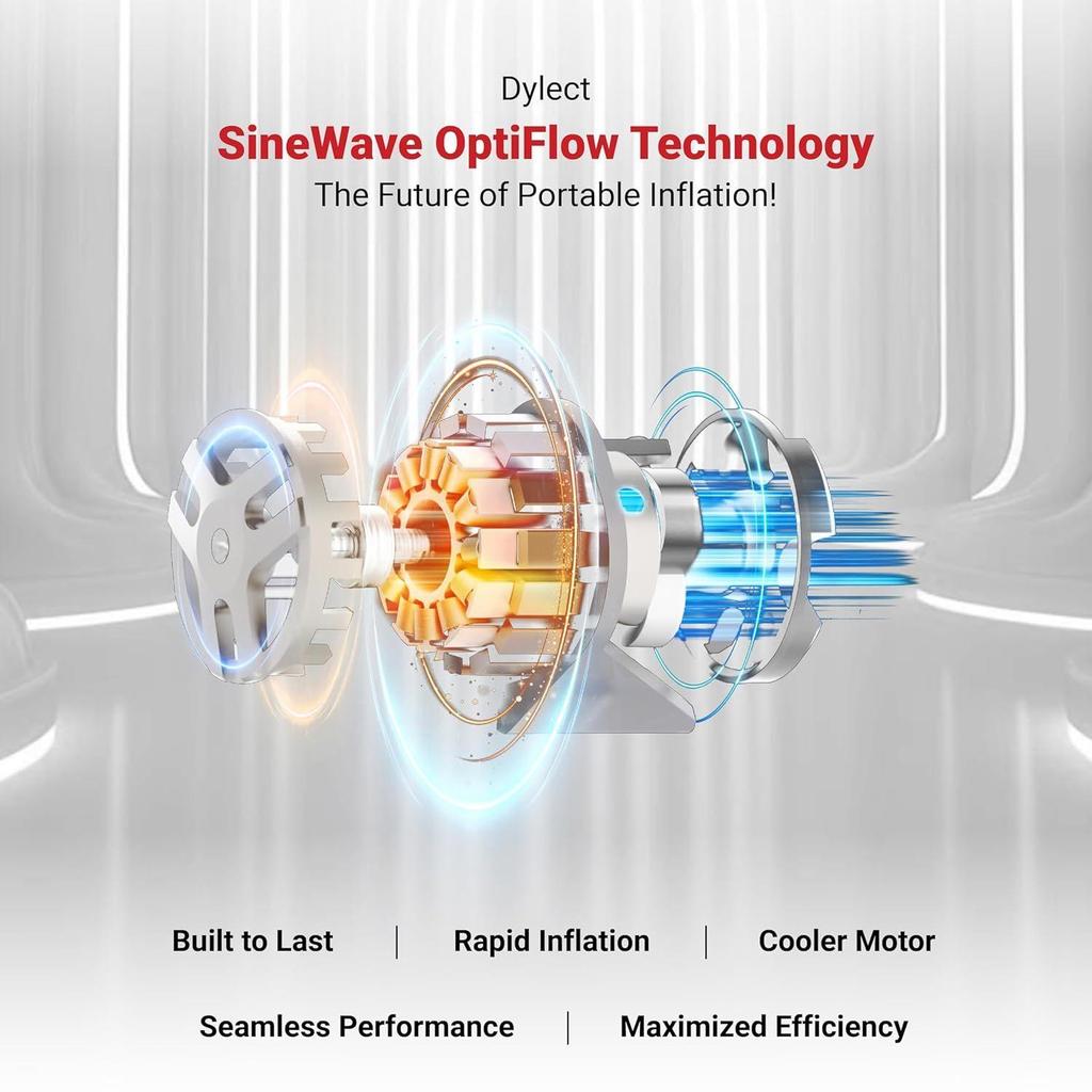 Air Hawk – Indiens kleinster Reifenfüller | Kabelloser Sinuswellen-BLDC-Motor für schnelles Aufpumpen | Typ-C-Aufladung | Automatische Abschaltung |
