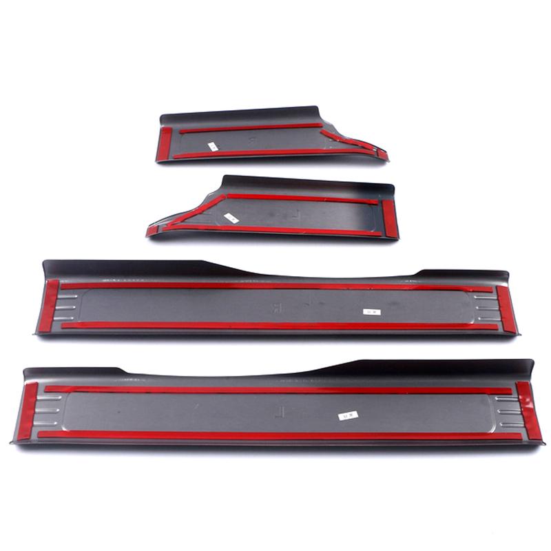 LHD! RHD! For GWM WEY Tank 300 Tank300 2020-2024 Car Accessories Stainless Steel Interior Door Scuff Plate Threshold Cover 4PCS