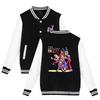Unisex Mode Das Erstaunliche Digitale Zirkus Aufdruck Baseball Sweatshirt Damen Herren Outdoor Sportjacken