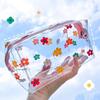 Waterproof Women Bag Big Capacity Transparent Pencil Bag Cosmetic Bag Makeup Bag Pencil Box