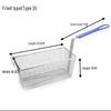 Rectangular Stainless Steel Fry Basket