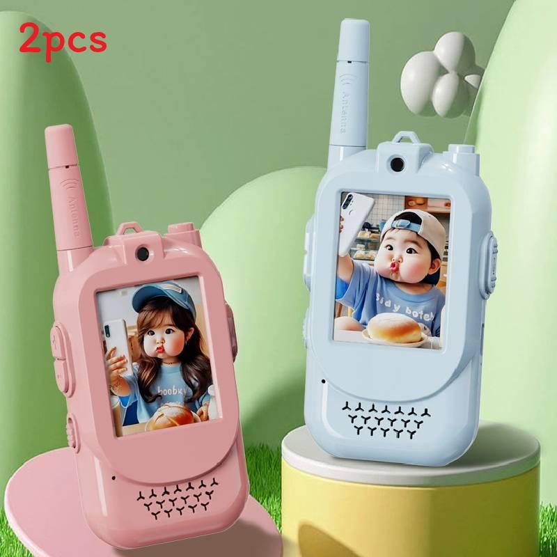 Childrens Video Walkie Talkie With Long Battery Life For Outdoor Play And Kids Interaction
