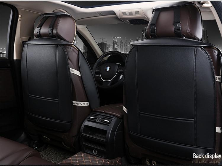 Diamond-Shaped Split Full-Surround Car Seat Cushion for All Seasons
