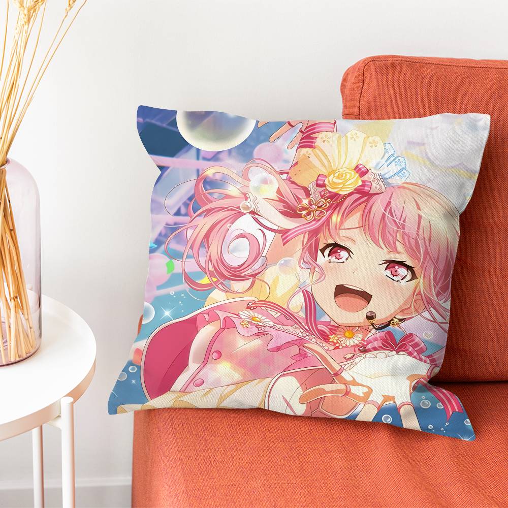 BBanG Dream Anime Pillow Case Plush Fabric Soft Pillowcase Double Sided Print Cushion Cover Household Gifts