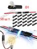 Terminals for wires 25 pairs / connecting terminal for wires 50 pcs D2