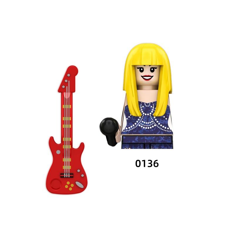 TP1026 LG1015 Swifts Beliebte Sängerinnen Bausteine Modell Mini Actionfigur Zubehör Halloween Geschenke für Kinder