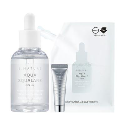 Aqua Squalane Serum 50ml Special (+50ml Refill + 10ml Moisturizing Cream)