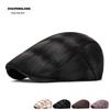 Men's British Retro Wool Octagonal Cap - Autumn/Winter Warm European Duckbill/Beret Style