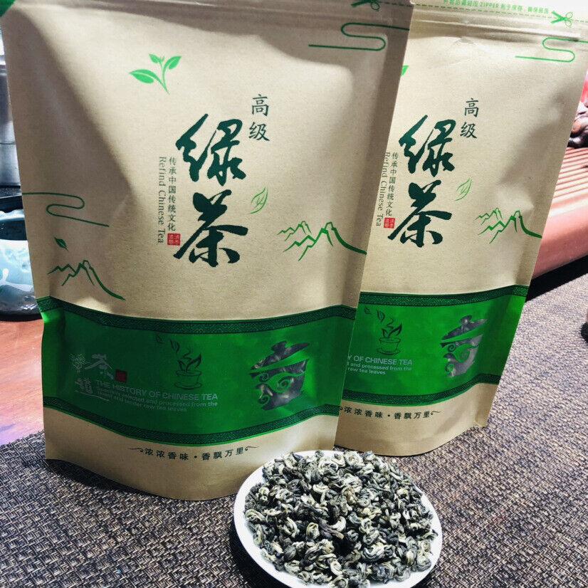 300 g pliculețe de ceai verde Yunnan Biluochun Spring Qingxiang 12,34 oz
