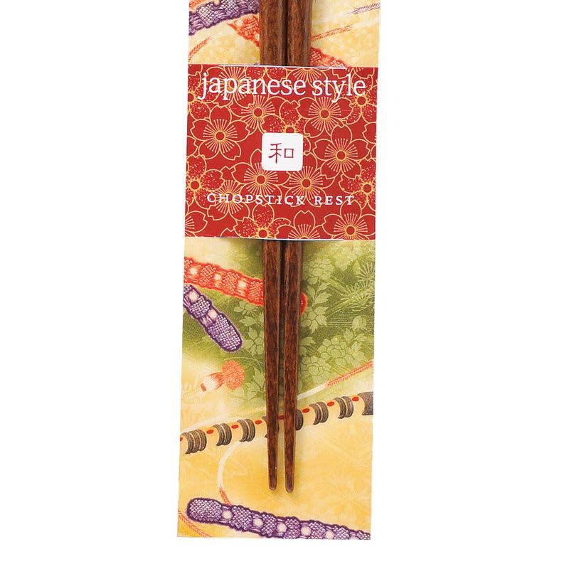Glückliches Set aus Made in PID3848 J-kitchens Essstäbchen, 5 Stück, Material Holz, Essstäbchen, Japan,