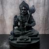 Resin Hanuman Ji Idol for Car Dashboard, Home & Office Desk - Bajrang Bali Murti for Protection from Negative Energy, Good Luck