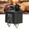 24V 200A Car Starter Relay, High Current Normally Open Brass Coils 4-Pin, for Split Charging, Vehicle Starter Stage for Automobiles,   Vehicles