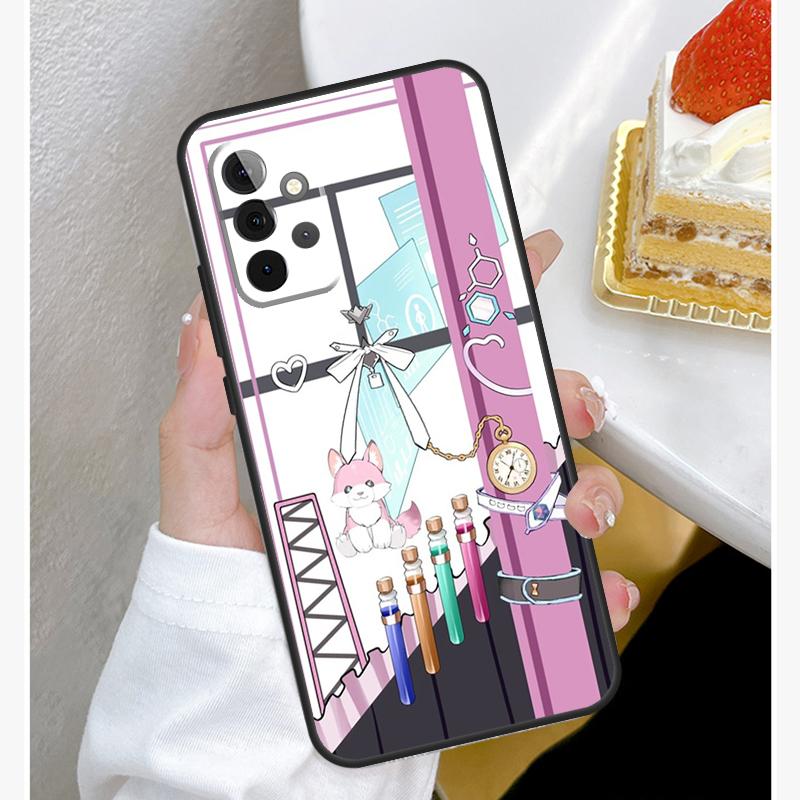 Hololive Hülle für Samsung Galaxy A55 A35 A15 A14 A34 A54 A73 A53 A33 A23 A13 A12 A32 A52 A51 Abdeckung