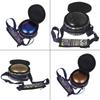 Compact Handheld Percussion Instrument Bag Stylish Ethnic Pattern, Durable Fabric, Shoulder Bag and Drum Storage Bags