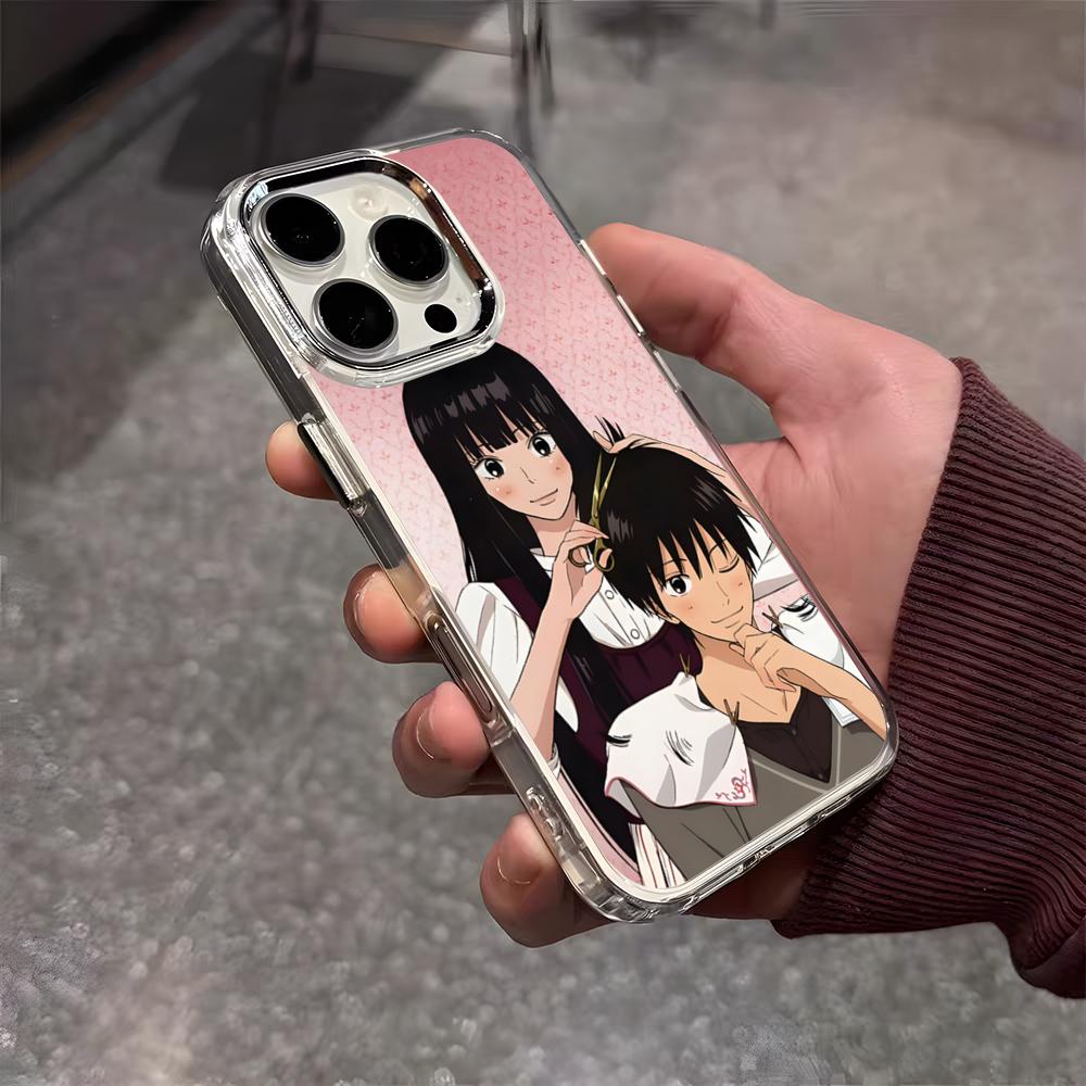 

Sawako Phone Case For IPhone 17 Air 16 E 15 14 13 12 11 Plus Pro Max Electroplated Transparent Soft Shell iPhone 15 Plus