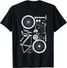 Mountain Biking Cyclist Rider Bicycle Single Track Riding TShirt Customizable Graphic T Shirts Print On DeUnisexd Ropa Hombre