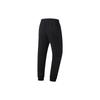 Li-Ning Fitness Series Solid Color Slim Fit Mid-Waist Knit Joggers Men Bottoms Black AYKT175-1