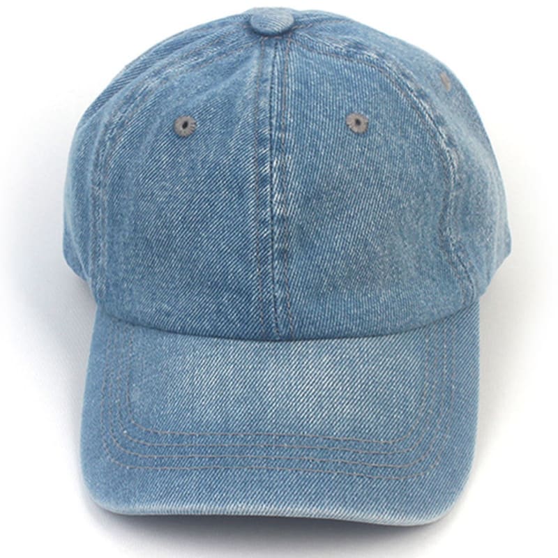 Universal Chemistry Muji Light Denim Washing Ballcap Denim Ball Cap