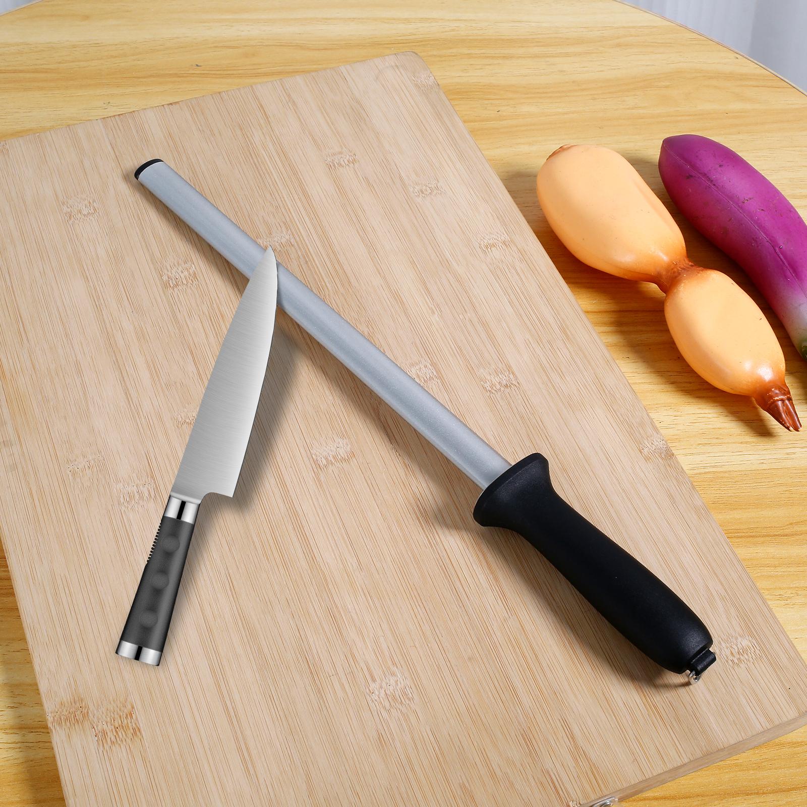 

Whetstone Stone Knife Blade Sharpener Rod Stick Multi-functional Blade Sharp Tool Home Kitchen Knife Sharpener Tool 1pcs чёрный