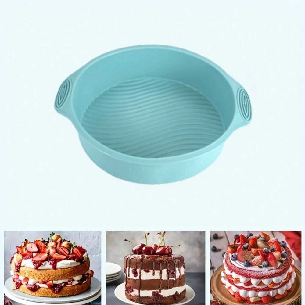 Silicone Baking Tool Set High-temperature Resistant Oven Baking Plate Cake Toast Kitchen Baking Mold Baking Cooking Accessories