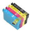 4PCS Printer Ink Cartridge Colorfast Clear Printing Large Capacity Ink Cartridge Replacement for XP 33