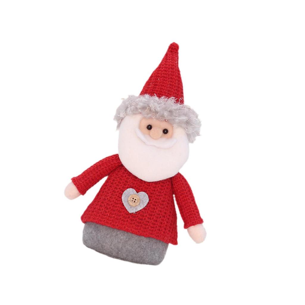 Christmas Doll Decoration Table Top Christmas Decor for Store Bedroom Window