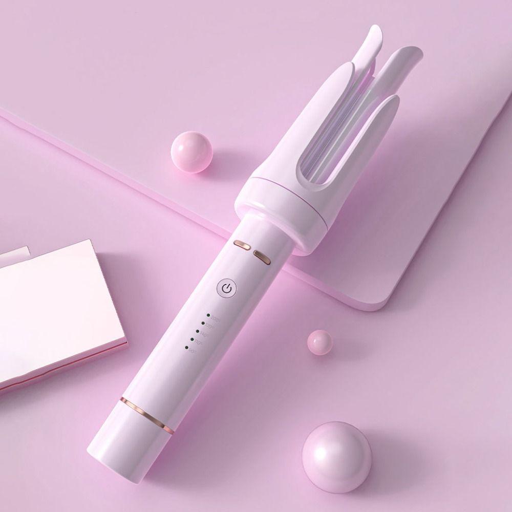 Portable Design 2-in-1 Waver Hair Curling Iron Anti-Tangle Technology Straightening And Curling Automatic Rotating Hair Curler
