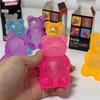 Gummy Bear Squishy Toy Maltose Stress Ball Animal Squeeze Fidget Toy For Kids And Adults Solid Decompression In Stock