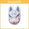 Resin Japanese Blessing Fox Mask Fridge Magnet With Magnetic Features For Gift And Decor