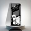 Glass Case For Xiaomi Poco X3 NFC 11 Lite 11T F3 M3 For Redmi Note 11 10 9 8 Pro 10S 9S Phone Cover Jujutsu Kaisen Gojo Satoru