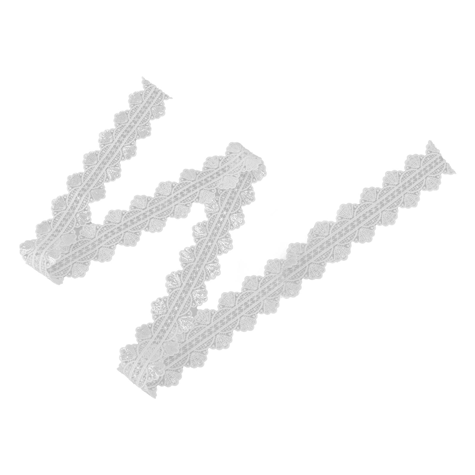 

Lace Ribbon 1.6in Wide 10 Yards Length Lace Fabric for Wedding Veil Decoration Girls Kids Dress Gift Wrapping