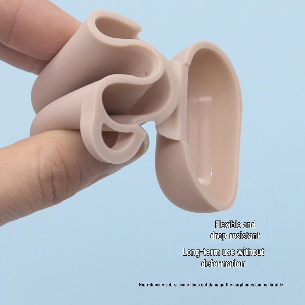 Vollständige Abdeckung Staubdichtes Silikon-Schutzetui für Apple AirPods 2. Generation