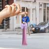 Portachiavi Portabalsamo Labbra in Silicone Durevole Tappo Ciondolo per Borsa Portachiavi Tappo Custodia per Rossetto Accessori Strumenti per Trucco Portachiavi Tappo per Lucidalabbra