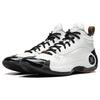 New LiNing WOW 10 Gentleman Mid Top Basketball Shoes Men's Black White ABAS075-6