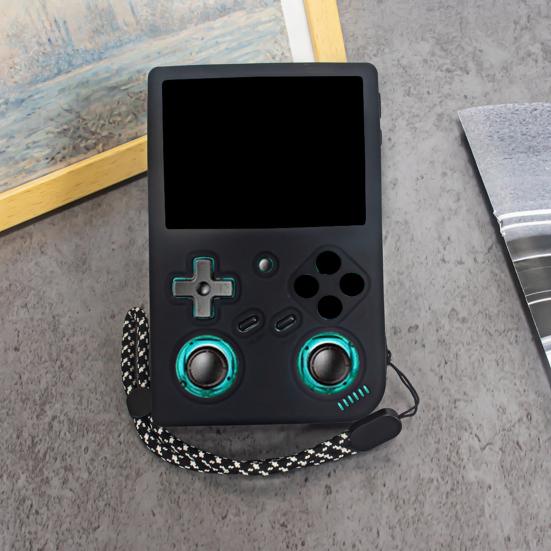 Game Console Protective Case for ANBERNIC RG 35XX Pro Shockproof Handheld Game Machine Protector Silicone Cover Skin Shell Game Accessories