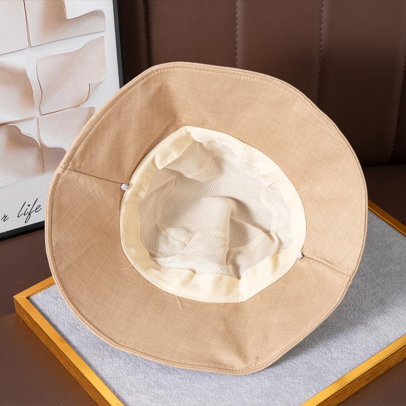 Summer Hat Women's Bucket Hat Sunshade Sun Protection Hat Summer Outdoor UV Protection Big Brim