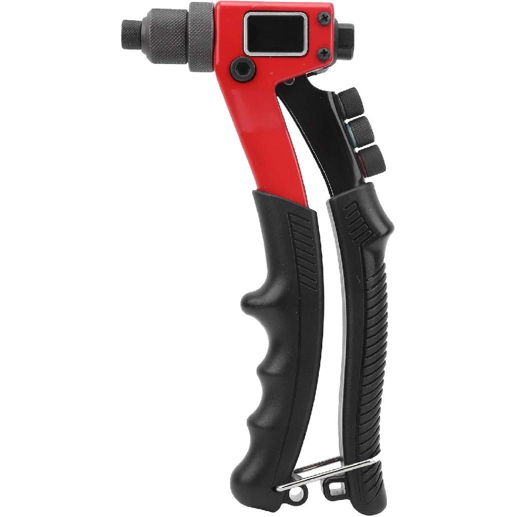 

BC‑BT958 Manual Riveting Tool, Blind Riveter, Hand Rivet Gun, Hand Tool Anti‑Slip Handle, for Automobile Assembly, Elevator, Black red