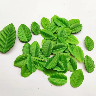 100Pcs Fake Leaf Realistic Vivid Fadeless DIY Fresh-keeping Xma Style Simulation Leaf Home Decor