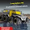 Amphibious RC Car 8WD 2.4G 8 Wheel Drive Off Road Remote Control Truck Climbing Waterproof Armored Vehicles Toys for Boys Gifts
