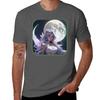 Ethereal Moon Goddess Anime Style Tshirt Lightweight Running Tshirt
