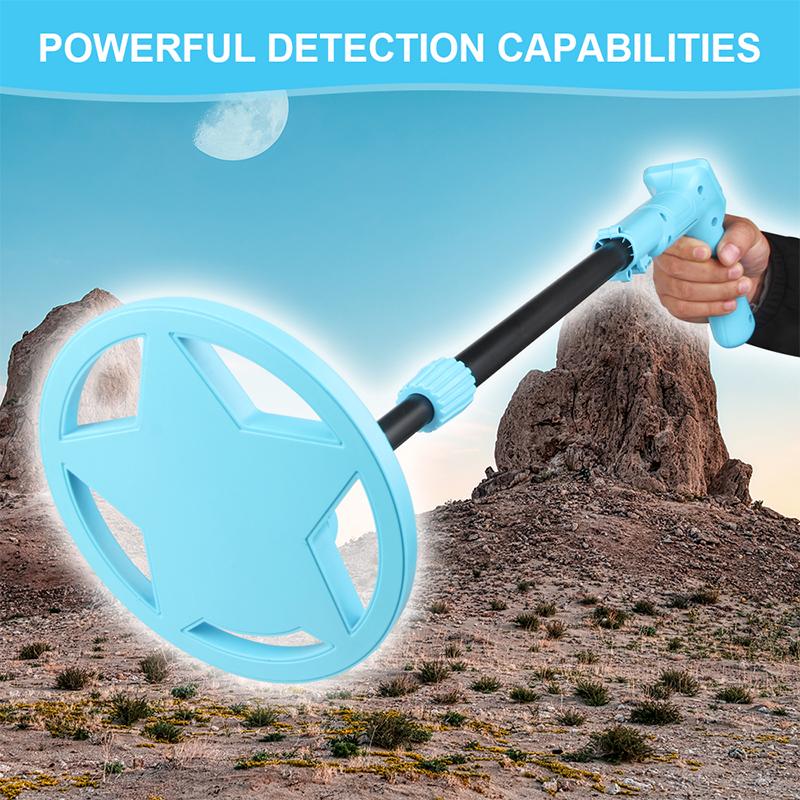 Children's Handheld Metal Detector MD1016 Gold Treasure Finder Gift for Kids under 18 Years Old No Battery Included