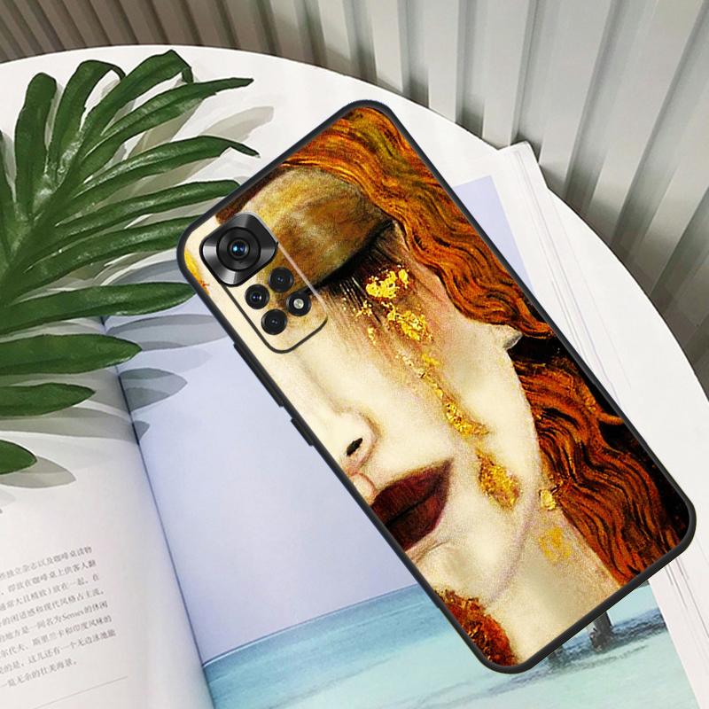 Kiss by Gustav Klimt Funda For Xiaomi Redmi Note 14 13 10 11 12 15 Pro Plus Case For Redmi 15 13C 12C 10C 14C 15C
