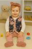 Warm Girls' Vest104 Sleeveless Fleece Jacket English Rose