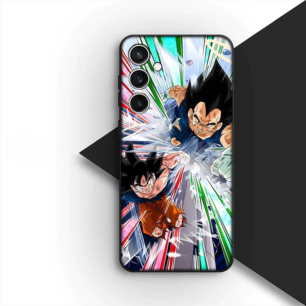Cover for Motorola Moto G86 G57 E14 E15 G14 G34 G67 G84 G24 A54 G15 Power E22 Casing Phone Case Cartoon Dragon Gokus Ball Vegeta